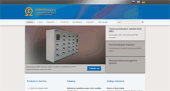 Desktop Screenshot of enerprom.si